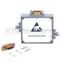 Fairviewmicrowave SAA-0204-060-SMA 0 to 60 dB Voltage Variable Attenuator From 2 GHz To 4 GHz PIN Diode And SMA