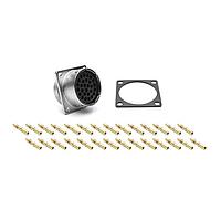 Amphenol SINE Systems RT002028SKNH03-K Connector Kits Square Flange Recept silicone seal IP69k