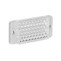 Banner Engineering BRT-35X20A Reflector Retroreflective Target: Rectangular 40 x 23.5 mm; Reflectivity Factor: 1.4; Max Temp = 50 degrees C; Plastic - two screw holes for mounting