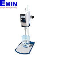 WITEG HS-100D-Set Digital Overhead Stirrer (200-3000 rpm; 50000 mPas)