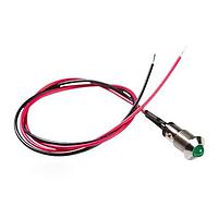 BIVAR MPC5GDW12.0 Indicators 5mm Grn Diff 12in Mtl Panel Mnt Ind.