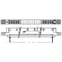 Raychem - TE Connectivity 2-583584-4 Receptacles BOX RECP 30 POS STAG
