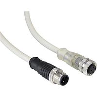 Bulgin PXPPNP12FBF04AFI006PUR Sensor Cables / Actuator Cables M12 A-coding 4 Pins Male Straight t