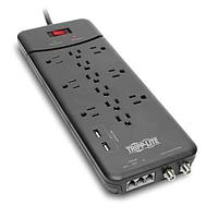 Tripp Lite TLP128TTUSBB Surge Protectors TLP128TTUSBB
