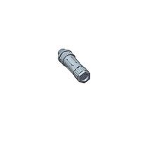 Amphenol LTW M12A-05BMME-SL8001 Circular Metric Connectors M12 Circular Metric Connector, A Code, Metal, 4A, 05 pins, Male Connector, Male Contact, Straight, Screw Thread, Push-in, Field Installable, F4.0 - F8.0mm, IP68 Mated