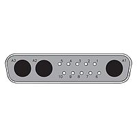 Molex / FCT 173107-0503 Mixed Contact D-Sub Connectors FCT ML DSUB STR PC PLG 13W3 W/SNAPIN
