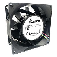Delta Electronics, Inc. PFB0824UHEP0 Axial DC Axial Fan, 80x80x38mm, 24VDC, 107.3CFM, 18.48W, 61dBA, 7500RPM, Tach/PWM