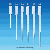 DaiHan DH.Pip3040 Transfer Pipette, PE, L119mm, Bulb 4.4ml, Sterile , 3ml