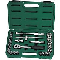 SATA 09060 DR. SOCKET SET (24PC. 1/2inch)