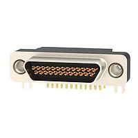 NorComp 581-M25-213L462 Micro-D D-Sub Connectors Female Miniature D-Sub 25 Position Right Angle Vertical Solder