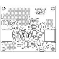 THAT Corporation 1512-DEMO Audio Amplifier Low-Noise Audio Preamp Demo Board