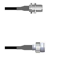 Amphenol Custom Cable Q-23054000D007i RF Cable Assemblies N-SJB/TNC-SP LMR19 7I