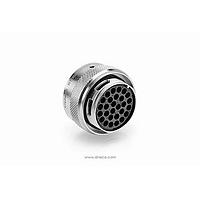 Amphenol SINE Systems RT062028SNH03 Connectors Plug, 28 Position, Female, Shell Size 20, with Silicone Seal