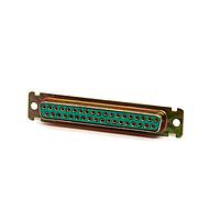 Cinch DCMM37SM D-Sub MIL Spec Connectors DSUB 37F PCB STR G50 ZINC