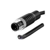 Same Sky (formerly CUI Devices) CDM1232-05A-02MST-1M-67 Sensor Cables / Actuator Cables M12 Male Molded Cable, Straight, Shielded?A-Coding 5PIN , Cable Jaket PVC 1.0M, Screw M12X1.0