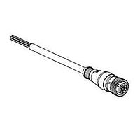 Molex 1200652393 Sensor Cables / Actuator Cables CSE M12 8P AC FE STR PUR 1M SE UNSH BK