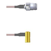 Amphenol Custom Cable Q-2003S0005009i RF Cable Assemblies N-SJ/SMB-RP G316 9I