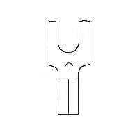 3M Electronic Specialty MVU10-8FFBK Spade D-12-1102K BS-23-8-P 85497