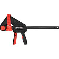 YATO YT-63882 Heavy-Duty Quick Clamp (250mm, 600lbs, 93x40mm)