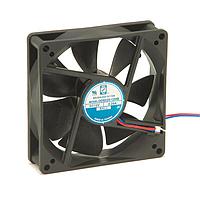 Orion Fans OD9225-24MS Axial DC Fan, 92x92x25mm, 24VDC, 35CFM, Sleeve Bearing, 2x Lead Wires