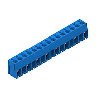 Wurth Elektronik 691101810008 Wire Protectors WR-TBL 10.0mm pitch Modular THT Blue Horizontal cable entry Wire Protector 12.6mm height 8P