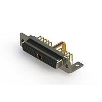 EDAC 630-21W1250-2NC Mixed Contact D-Sub Connectors Right-angle Power Combo D-Sub Connector