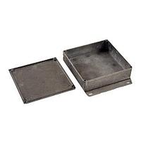 Hammond Manufacturing 1590QF Flanged Enclosure Diecast Alum wFlange 4.7x1.1x4.7" Natura