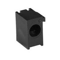 BIVAR H-133C-2-120 LED Mounting Hardware LED Holder 3mm Single Level Black