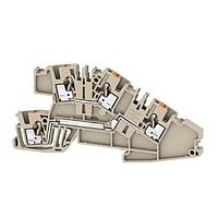 Weidmuller 2668690000 Installation Terminal Block Multi level installation terminal block, Screw connection, Busbar connection, 2.5 mm, 250 V, 23 A, Number of connections: 2, Number of levels: 1, blue