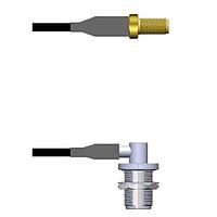 Amphenol Custom Cable Q-2Z01S0008007i RF Cable Assemblies SMA-SJ/N-RJB RG58 7I