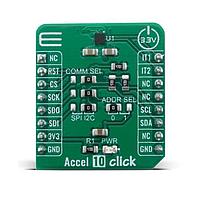 Mikroe MIKROE-4112 Accelerometer Sensor Accel 10 Click