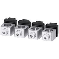 SIEMENS 3VA93740JG13 Wire Connector BREAKER 3VA6 400600A AL LUG 4PC WIRE TAP