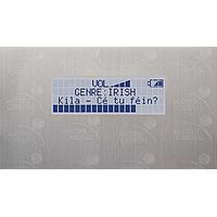 Matrix Orbital BLC2041-AL-GW PC Bay Inserts, LCD Characters L.Blu Txt G/W B/G Key w/ Mnt Slv Brkt