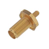 Radiall R125322030W Connectors SMA / STRAIGHT BULKHEAD JACK PANEL SEAL CRIMP TYPE - CABLE 2.6/50 D