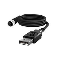The Modal Shop 529D10 USB Cables / IEEE 1394 Cables 10 ft (3 m) cable, 4-socket M12 connector to USB Type-C