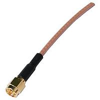 Crystek Corporation CCBNS-MM-RG316DS-6 RF Cable Assemblies SMA Male BNC Male 6" DBL shielded