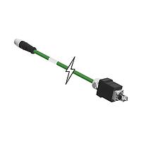 Molex 1201080216 Ethernet Cables / Networking Cables M12-4P(D)-MM-ST/PUSHPULL RJ  5m