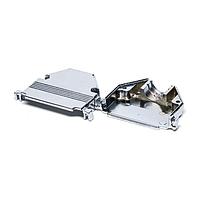 Amphenol CONEC 300X11169X D-Sub Backshells DSUB 9-50POS STR ENTRY METAL HOOD