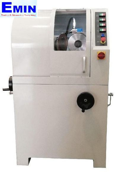 Industrial machine used for saw blade grinding and sharpening applications