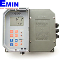 Hanna HI21211-2 Wall Mounted pH Digital Controller with Dual Setpoint and Matching Pin