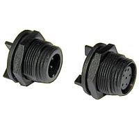 Bulgin PX0413/04S Connectors 4 POLE CHAS R/MT SKT