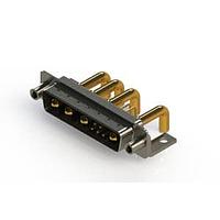 EDAC 629-9W4-250-4T6 Mixed Contact D-Sub Connectors Right-angle Power Combo D-Sub Connector