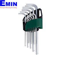 SATA 09106 12PC. LONG ARM BALL POINT SET (SAE,1/16-3/8 inch)