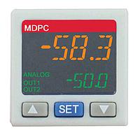 Dwyer MDPC-141 Mini Digital Pressure Controller for Gas - High Accuracy, 6 Units, LED Display (± 3 %, Gauge, 14.5 psi, Up to 29 psi, PT Male, PNP)