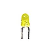 Kingbright WP710A10YD Single Color LEDs Yel 15mcd 588mcd 40 deg Diffused