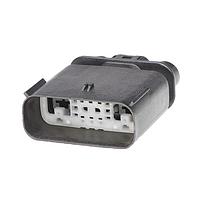 Molex 160079-3002 Connectors MX150 8W Hyb Bld Assy, Key B, Light Gray