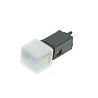 E-Switch LP2S3BLKN-N Standard Switches SWITCH PB ILL SPST BLACK SQR