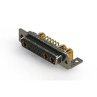 EDAC 630-13W3240-4NC Mixed Contact D-Sub Connectors Right-angle Power Combo D-Sub Connector