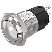 EAO 82-4171.2000 Anti-Vandal 82-4171.2000.pushbutton.maintained.16 mm.stainless steel.flush/convex.no LED.no colour.no LED.soldering terminal
