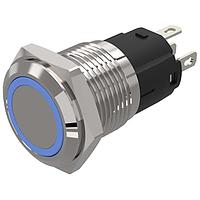 EAO 82-4151.1124 Anti-Vandal Blue RngLED 24VAC/DC 16mm QC Flush